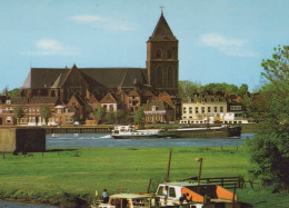 Delcampe - Nederland Kampen Bovenkerk R K Kerk Ijssel Vrachtschip Gebruikt #SCK198 - Kampen