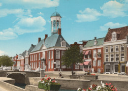 Delcampe - Nederland Dokkum Stadhuis En Gracht Historische Architectuur #SCK079 - Dokkum