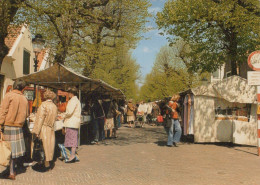 Delcampe - Nederland Voorschoten Wekelijkse Markt Voorstraat Gefrankeerd #SCH992 - Dordrecht