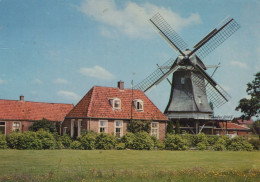 Delcampe - Nederland Ommen Windmolen Oudheidkamer Huizen Landschap Geadresseerd #SCH961 - Ommen
