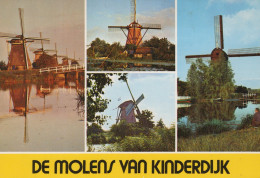Delcampe - Nederland Kinderdijk Zuid Holland Unesco Werelderfgoed Unposted #SCH941 - Kinderdijk