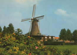 Delcampe - Nederland Rozenburg Windmolen De Hoop In Park Gebruikt #SCH912 - Löwen