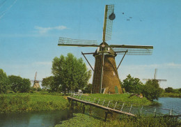 Delcampe - Nederland Kinderdijk Polderlandschap 19 Molens Verzonden #SCH898 - Kinderdijk