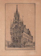 Delcampe - Nederland Gouda Stadhuis Architectuur Gotisch Unposted #SCK664 - Gouda
