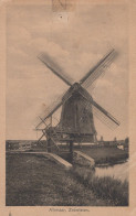 Delcampe - Nederland Alkmaar Noord Holland Windmolen Zeswielen Landschap #SCK553 - Alkmaar