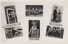 Delcampe - Nederland Middelburg Zeeland Scènes Zeeuwse Klederdracht Mensen Kinderen #SCK467 - Sonstige & Ohne Zuordnung