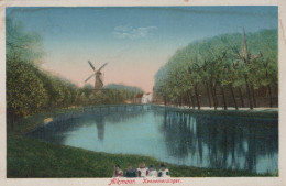 Delcampe - Nederland Alkmaar Windmolen Met Figuren Verstuurd #SCK436 - Alkmaar
