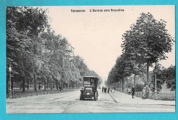 Delcampe - * Tervuren - Tervueren (Vlaams Brabant) * (Edit Decock) Avenue Vers Bruxelles, Animée, Oldtimer Car, Voiture, Old - Tervuren