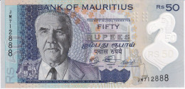 Delcampe - BILLETE DE MAURITIUS DE 50 RUPIAS DEL AÑO 2021 EN CALIDAD EBC (XF) (BANKNOTE) - Mauritius