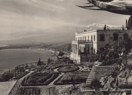 Delcampe - CARTOLINA  TAORMINA MESSINA SICILIA HOTEL BEL SOGGIORNO NON VIAGGIATA   Z54 - Messina