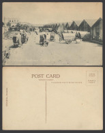 Delcampe - Ceylon Old Postcard Colombo Customs Street Scene Double Bullock Carts John & Co. - Sri Lanka (Ceylon)