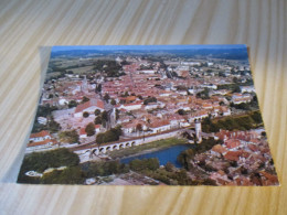 Delcampe - Orthez (64).Vue Générale Aérienne - Au Premier Plan, Le Pont Vieux. - Orthez