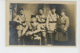 Delcampe - MORHANGE - Belle Carte Photo Militaires Officiers N°217 Sur Uniformes , écrite à MORHANGE En 1920 - Morhange