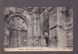 Delcampe - 51 – Sézanne – Église Saint-Denis – Grand Portail – Édition A. Patoux – Non Circulée - Sezanne
