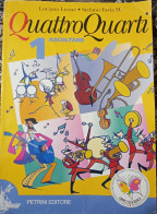 Delcampe - QuattroQuarti-1 Ascoltare-L.Leone, S.Favìa M.-PETRINI EDITORE - Otros & Sin Clasificación