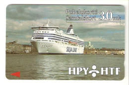 Delcampe - Cruise Liner M/S SILJA SYMPHONY - SILJA LINE - 30 FIM 1994 HPY- MD18 - FINLAND - - Schiffe