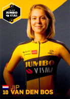 Delcampe - Cyclisme, Jip Van Den Bos - Radsport