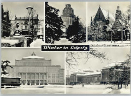 Delcampe - LEIPZIG Sachsen Winter - Leipzig