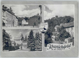 Delcampe - Kranichfeld Niederburg Meininger Hof Hotel Zum Kranich - Kranichfeld