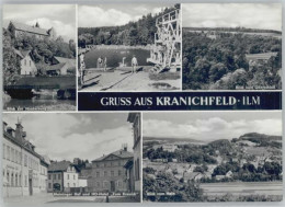 Delcampe - Kranichfeld Niederburg Meininger Hof Hotel Zum Kranich - Kranichfeld