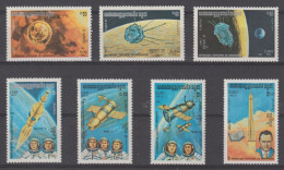 Delcampe - CAMBODIA/ Space Conquest 1984 MNH ( ** ) - Russie & URSS