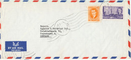 Delcampe - Iran Air Mail Cover Sent To Denmark - Iran