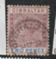 Delcampe - Gibraltar 1889 SG 42  2d    Fine Used - Gibraltar