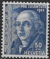 Delcampe - Suisse N°383** - Ungebraucht