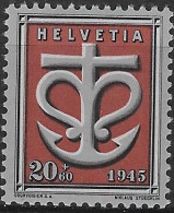 Delcampe - Suisse N°404* - Ungebraucht