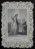 Delcampe - IMAGE RELIGIEUSE- SANTINO- HOLY CARD. SAINTE MALTHIDE. - Images Religieuses