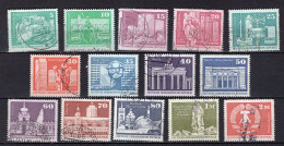 Delcampe - V6535 - ALLEMAGNE ORIENTALE DDR Yv N°1500/1513 - Gebraucht