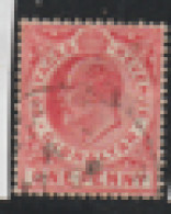 Delcampe - Gibraltar 1912 SG 77A  1d  Scarlet   Fine Used - Gibraltar