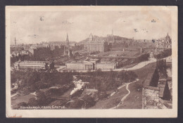 Delcampe - Vintage Postcard Scotland Edinburgh General View 1920 - Midlothian/ Edinburgh