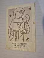 Delcampe - Saint Antoine De Padoue - Priez Pour Nous ( Dépliant ) - Heiligen