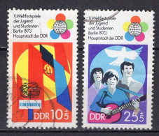 Delcampe - V6539 - ALLEMAGNE ORIENTALE DDR Yv N°1527/28 - Gebraucht