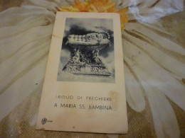 Delcampe - B906  Santino Maria Macchie Umido - Images Religieuses