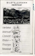 Delcampe - OBERSTDORF Bayern Bildtelegramm - Oberstdorf