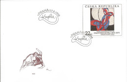 Delcampe - FDC 191 Czech Republic F. Kupka 1998 - Moderne