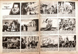 Delcampe - 4 Pages BD CERVANTES DON QUICHOTTE Octobre 1954 BSO - Non Classés