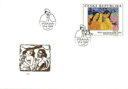 Delcampe - FDC 192 Czech Republic Paul Gauguin 1998 - Moderne
