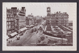 Delcampe - Vintage Postcard Scotland Edinburgh Princes Street - Midlothian/ Edinburgh