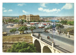 Delcampe - FLORIANA - BUS TERMINAL And TRITON FOUNTAIN - 1970's - MALTA - - Malta