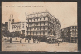 Delcampe - Alger - N° 80 - Dépêche Algérienne Et Place Laferrière - E.D. - Algerien
