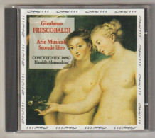 Delcampe - CD GIROLAMO FRESCOBALDI Arie Musicali Secondo Libro RARE   Etat: TTB - Klassik