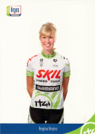 Delcampe - Cyclisme, Regina Bruins - Radsport