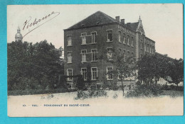 Delcampe - * Halle - Hal (Vlaams Brabant) * (Phot Bertels, Nr 10 - Colorisée) Pensionnat Du Sacré Coeur, école, Unique, TOP, Rare - Halle