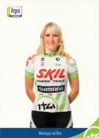 Delcampe - Cyclisme, Monique Van De Ree - Radsport