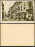 Delcampe - Gibraltar Old Real Photo Postcard Main Street Scene, Oriental Shop, Kodak Store - Gibraltar