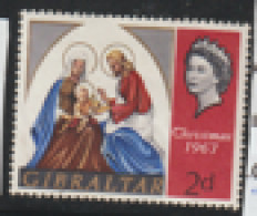 Delcampe - Gibraltar 1967 SG 217 2d  Christmas Fine Used - Gibraltar