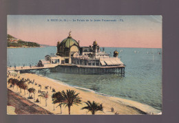 Delcampe - 06 – Nice – Le Palais De La Jetée Promenade – Colorisée – Etablissement Frédéric Laugier – Ecrite - Monuments, édifices